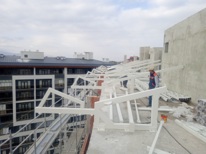 Aymanas Evleri | 1.10.2021 - F BLOK (3) - ÇELİK ÇATI