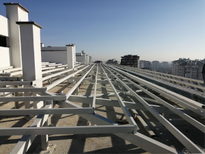 Aymanas Evleri | 07.11.2019 - D BLOK ÇELİK ÇATI